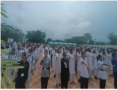 NCC CADETS GCW UDHAMPUR TAKING PLEDGE ON “SAY NO TO DRUGS”